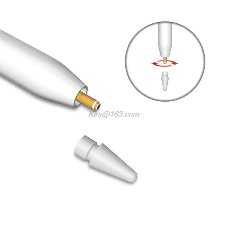Запасной наконечник для замены на Apple Pencil 1st 2st iPad Pro Stylus ручка тачскрина |