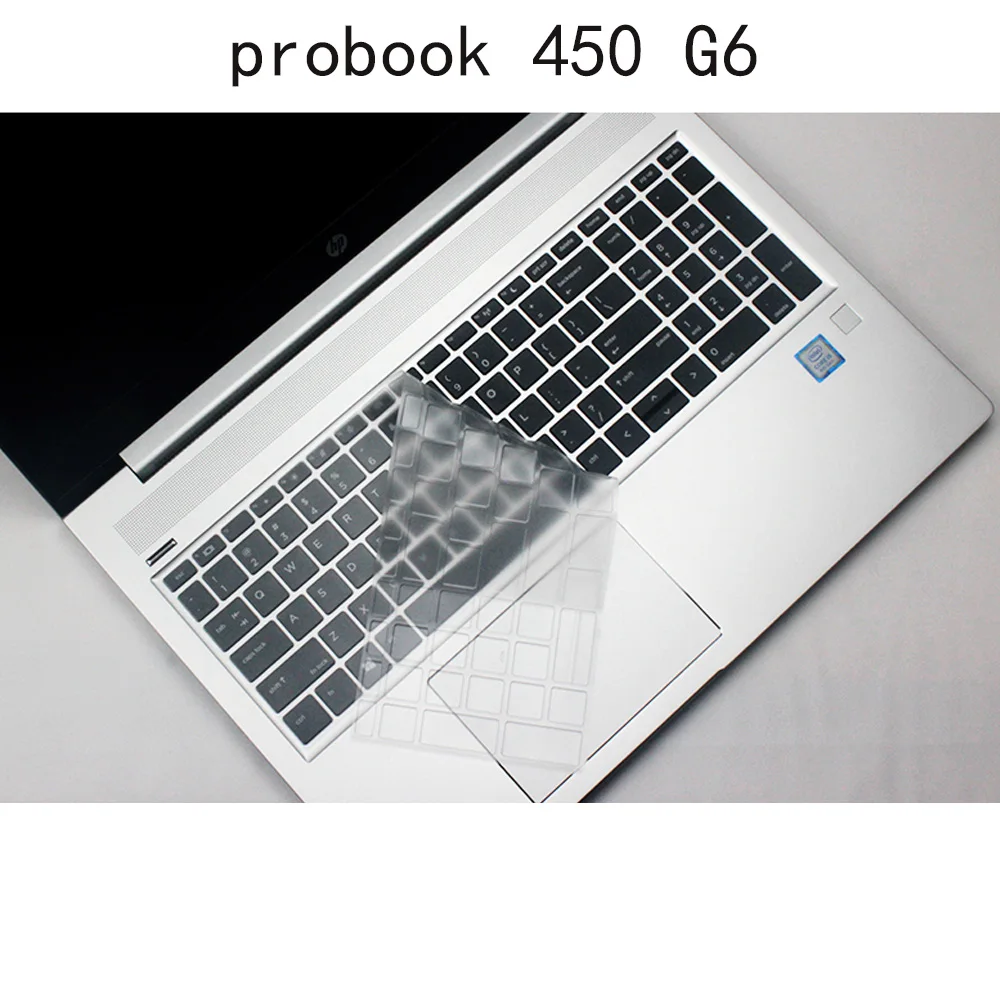 Силиконовый защитный чехол для клавиатуры HP probook 450 G6 G7 15 6 дюйма 2019 2020 защита от