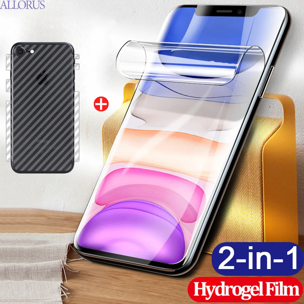 Задняя защитное пленка iphone 12 Pro SE 2020 мягкая для iphone12 mini Защитная экрана iPhone12Pro SE2020