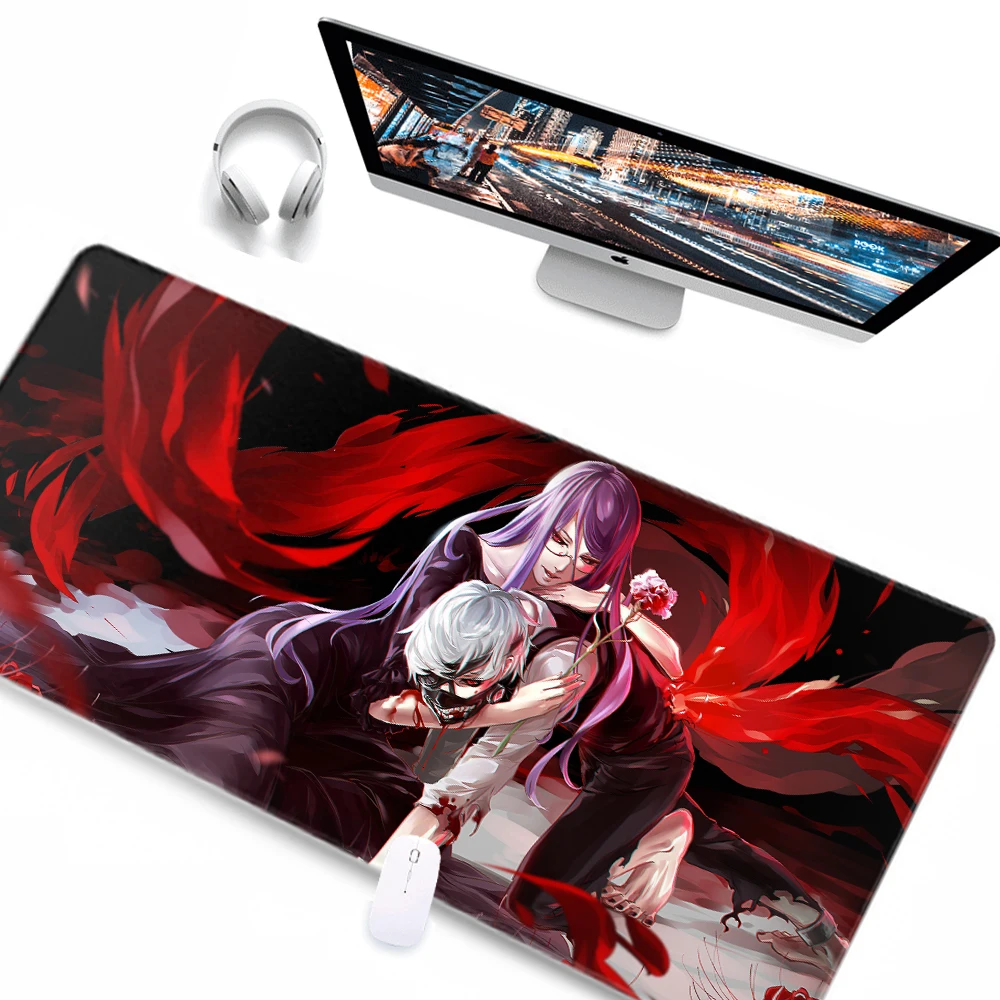 

Mouse Pad Tokyo Ghoul Gaming Play Mats Mousepad Anime Cartoon Mouse Pad Keyboards For Computer Laptop Pad Mouse Pad