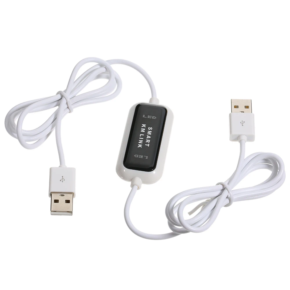 USB 2,0 Smart KM Link ПК к ПК клавиатура мышь обмен синхронизацией данных соединительный кабель 2 компьютера передача файлов связи