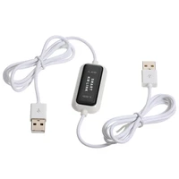usb 2 0 smart km link pc to pc keyboard mouse share sync data link connection cable two 2 computers file transfer communication