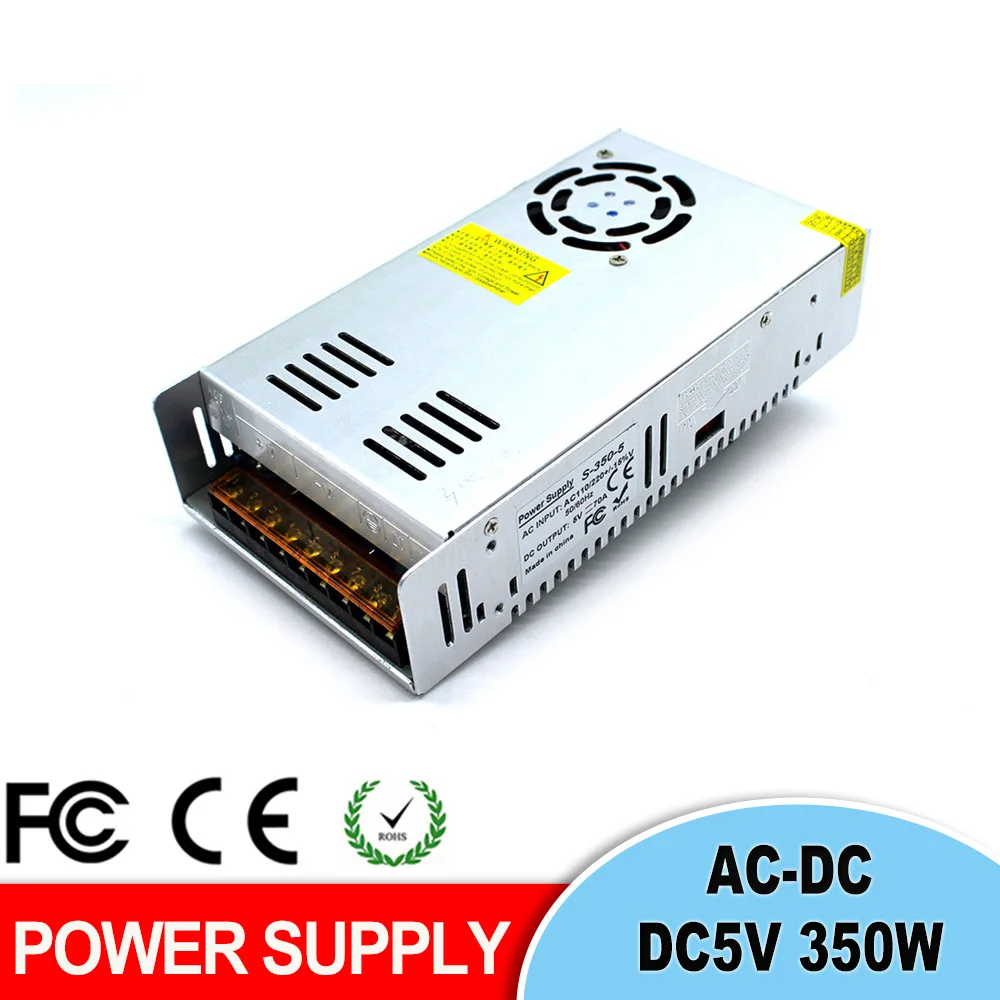 Источник питания DC5V 15W 25W 40W 50W 60W 100W 150W 200W 300W 350W светодиодный трансформатор
