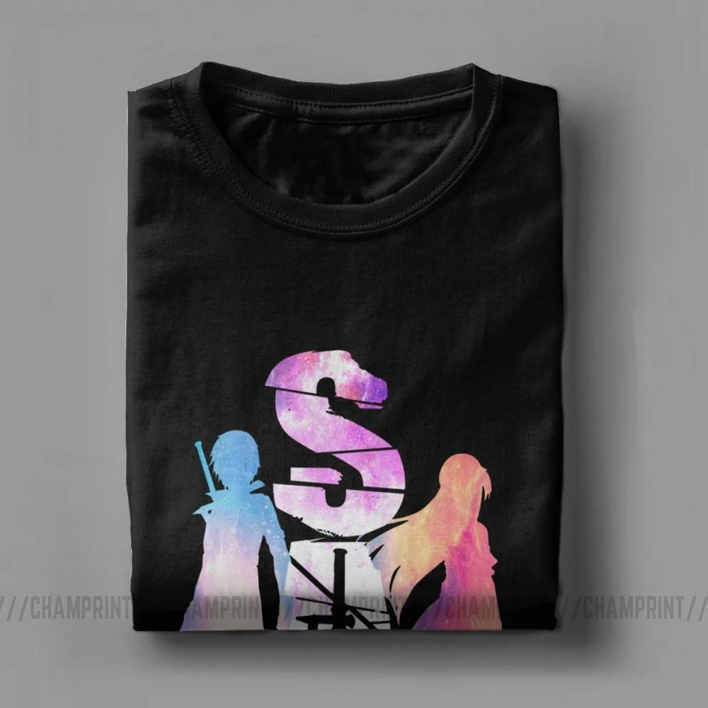 Мужская хлопковая футболка с коротким рукавом круглым вырезом | одежда