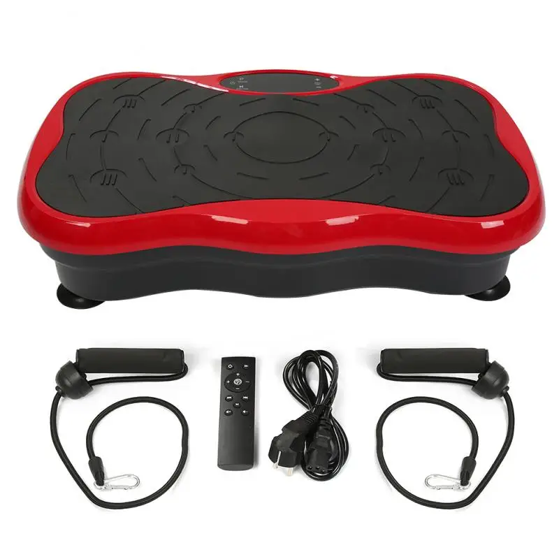 220V Vibration Machine Exercise Platform Massager Body Fitness Remote exercise fitness equipment with bluetooth speaker