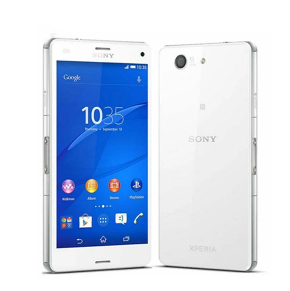 Разблокированный мобильный телефон sony Xperia Z3 Compact D5803 4G LTE 2 Гб ОЗУ 16 Гб ПЗУ 4,6 дюйма NFC
