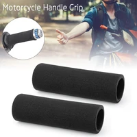 moto handle bike motorcycle slip on foam anti vibration comfort handlebar grip cover motorcycle parts equipments
