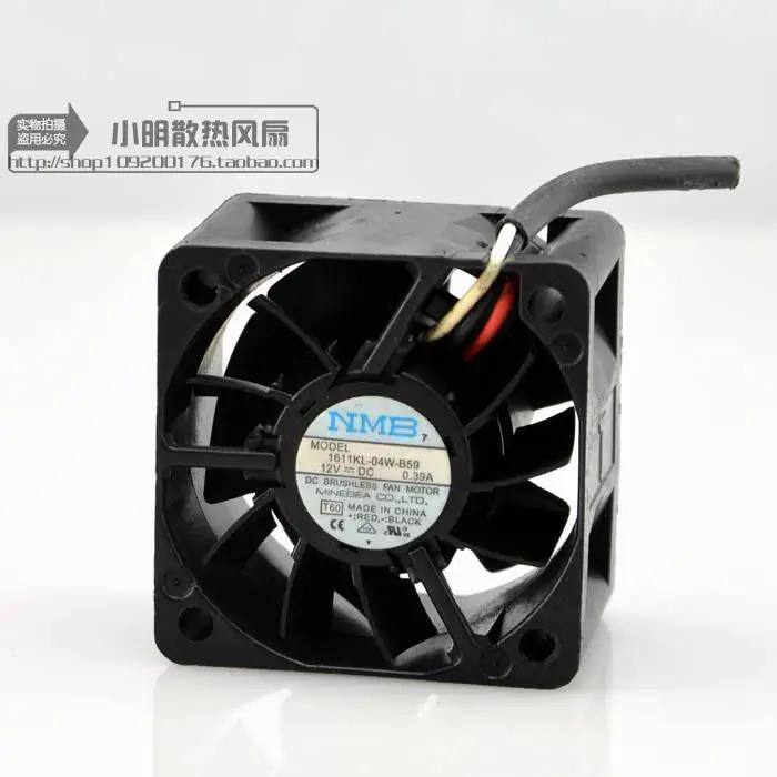 

Новые оригинальные серверные вентиляторы 1611KL-04W-B59 4028 dc12в 0.39A