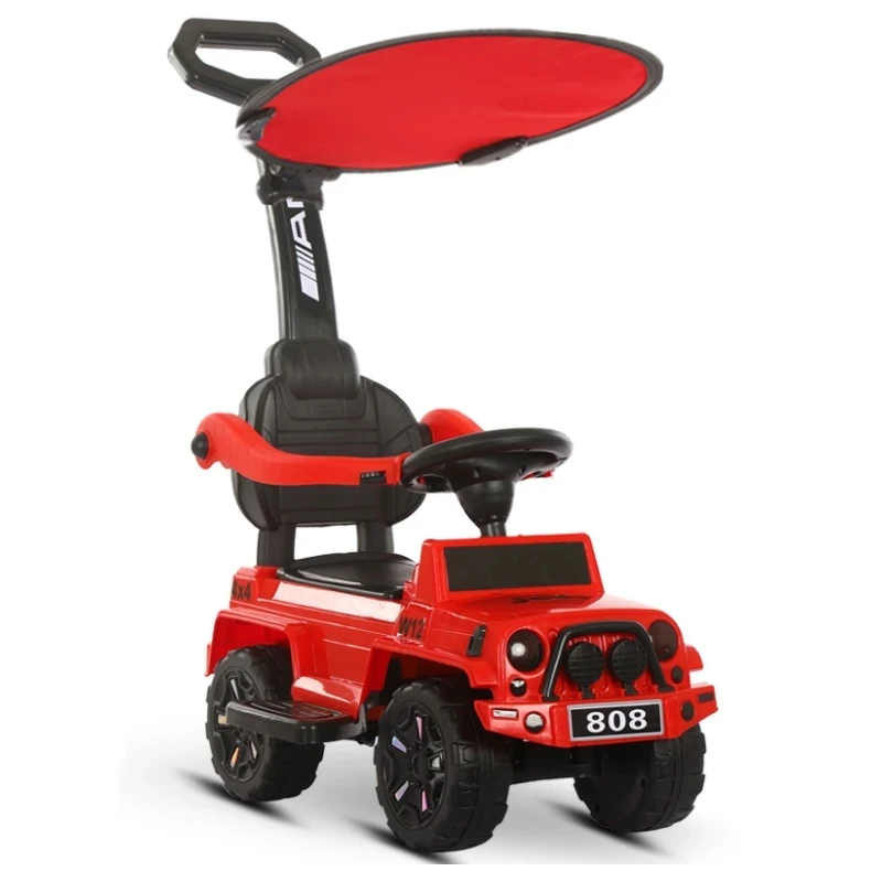 Детские ходунки 3 в 1 детская коляска самокат четыре колеса игрушки для езды на