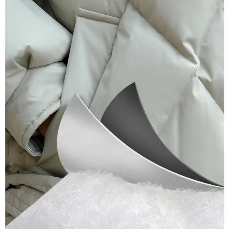 

Winter new fashion big fur collar loose Korean style thick padded jacket women's jacket down short padded jacket women trendy