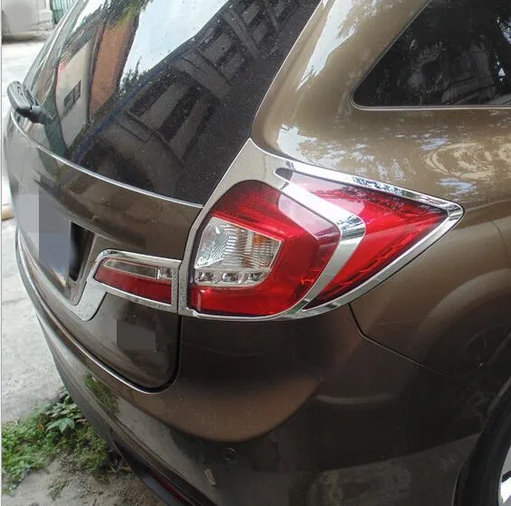 

For Honda JADE 2013-2017 4PCS ABS Chrome Car Rear Headlight Decorative Frame Cover Trim Car Styling Accessories