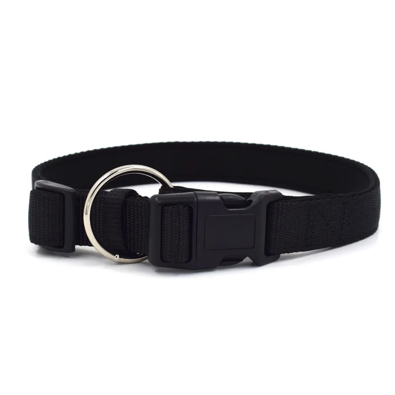 Новый дышащий нейлоновый ошейник для собак прочный регулируемый поводок с