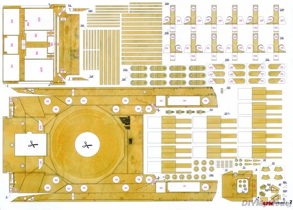 DIYMyModeI UK Challenger MBT, KIT de modelo de papel artesanal, rompecabezas de juguete hecho a mano, regalo, accesorios de pel&iacute;cula-1