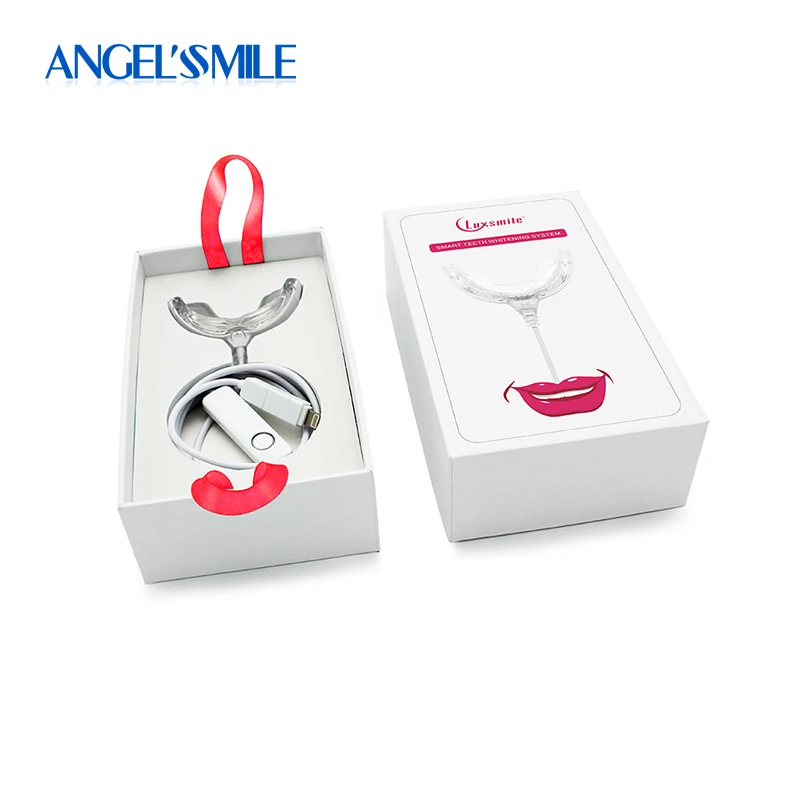 Комплект для отбеливания зубов Angel Smile с 16 светодиодными лампами пероксид