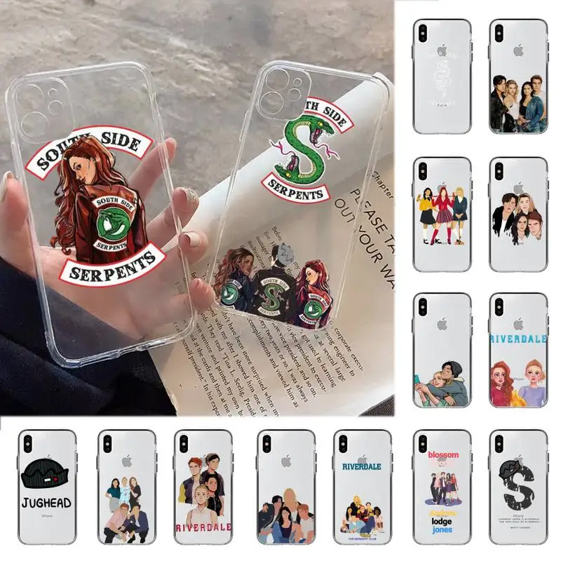 

Babaite TV Riverdale Phone Case for iPhone 11 12 13 mini pro XS MAX 8 7 6 6S Plus X 5S SE 2020 XR cover