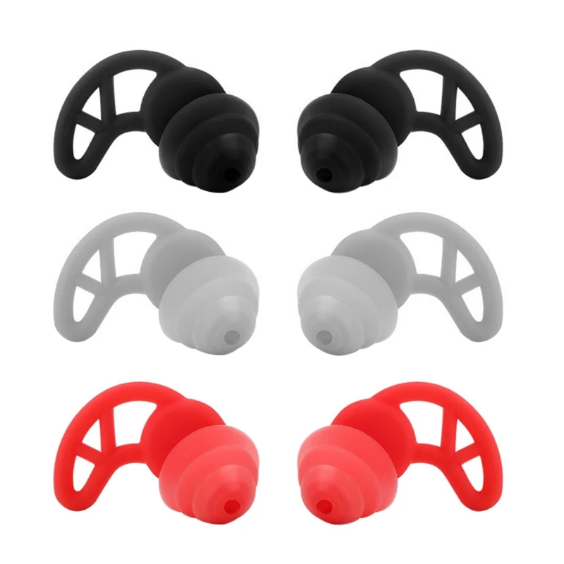 

1 Set Noise Cancelling Sound Blocking Reduction Earplugs for Swimming Snoring Airplanes Studying Work 40dB SNR