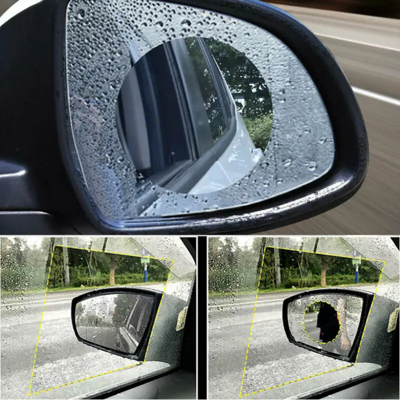 

Transparent Anti-fog Protective Film Universal Car Rearview Mirror Parts