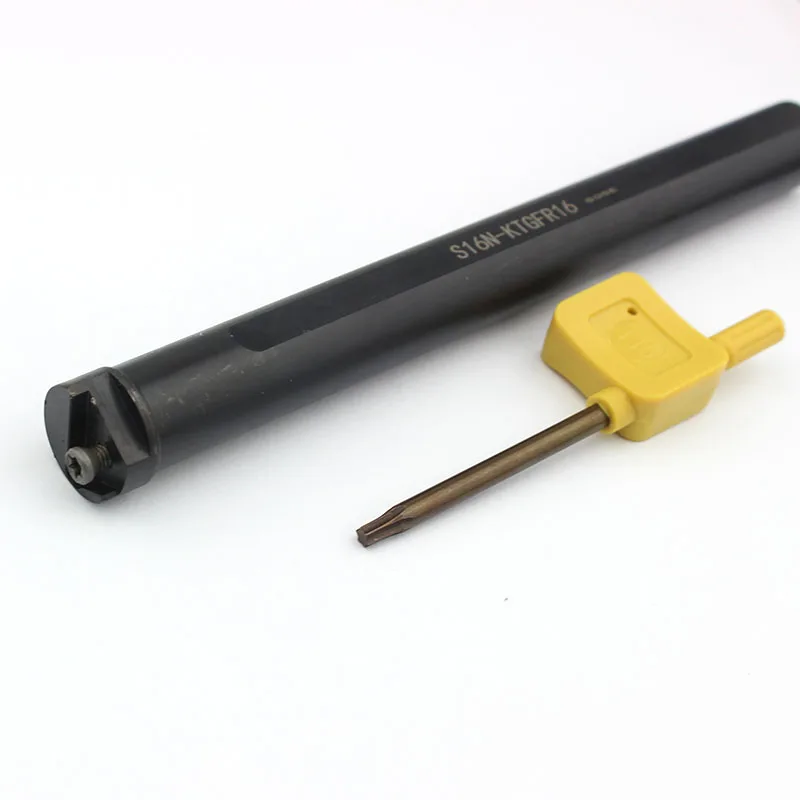 

Lathe Internal Turning Tools Sets Grooving cutter holder S16N-KTGFR16 S20Q-KTGFR16 S25R-KTGFR16 need TGF32L Carbide Inserts