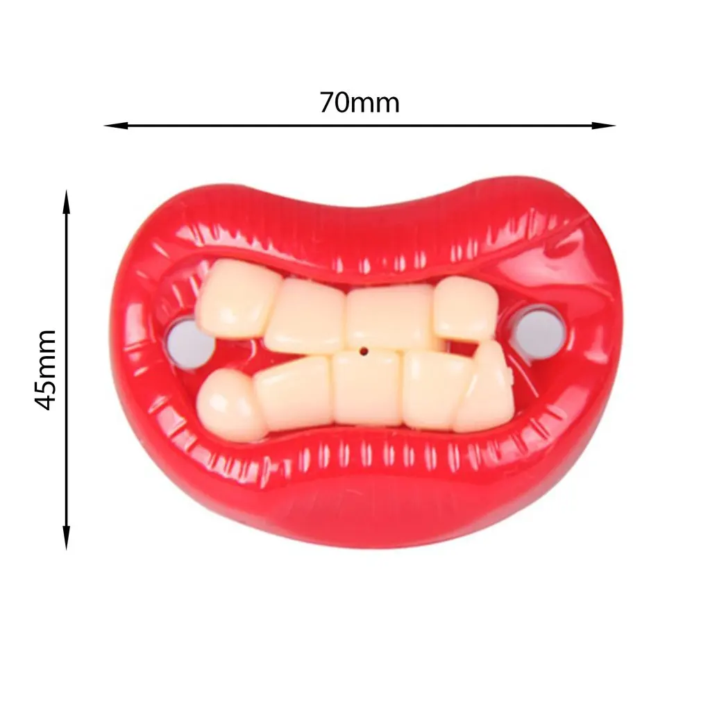 

Baby Silicone Pacifier Funny Pacifier Baby Rabbit Teeth Cute Pacifier Beard Pacifier Baby Supplies 2021 New arrival