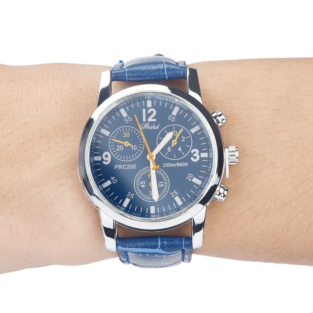 

Brand Men Watch New Mans Clock Men's Date Leather Strap Watches Sport Quartz Watch Wristwatch Relogio Masculino