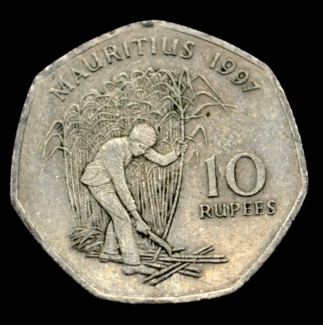 Маврикийская монета 10 рупий африканская версия 100% настоящие оригинальные монеты