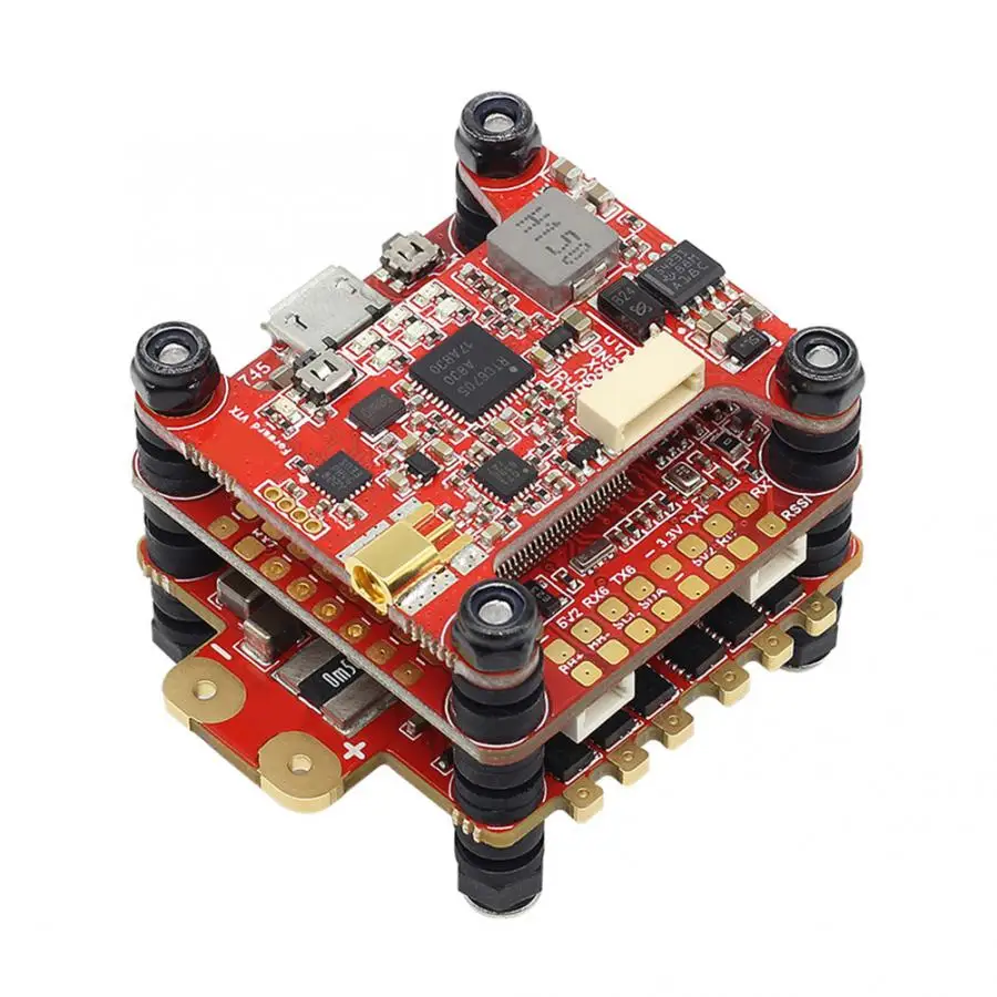 Для HGLRC FD F7 Dual Gyro 60A 3 6S BL32 4 в 1 VTX 400 МВт Stack + FD60A ESC передний RC игрушечный