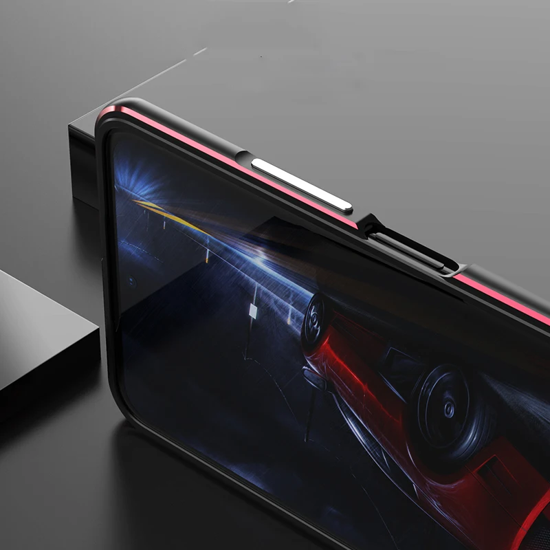 

Shockproof Armor Metal Bumper Case For Xiaomi 11 5G Mi Redmi K40 Pro Luxury Aluminium Frame 3D Strong Camera Protective Cover