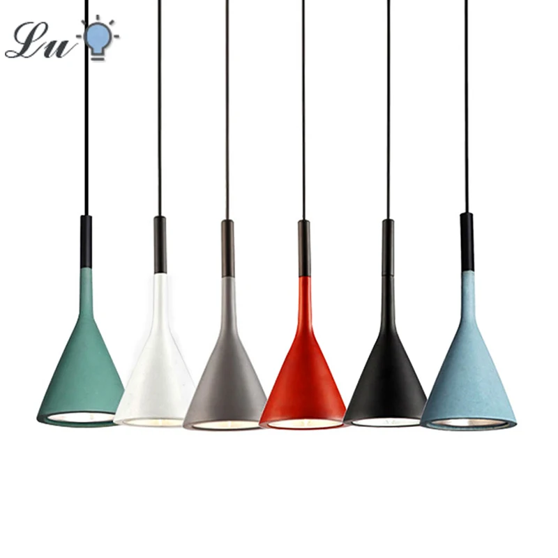Цветные подвесные светильники со светодиодным шнуром украшение для спальни