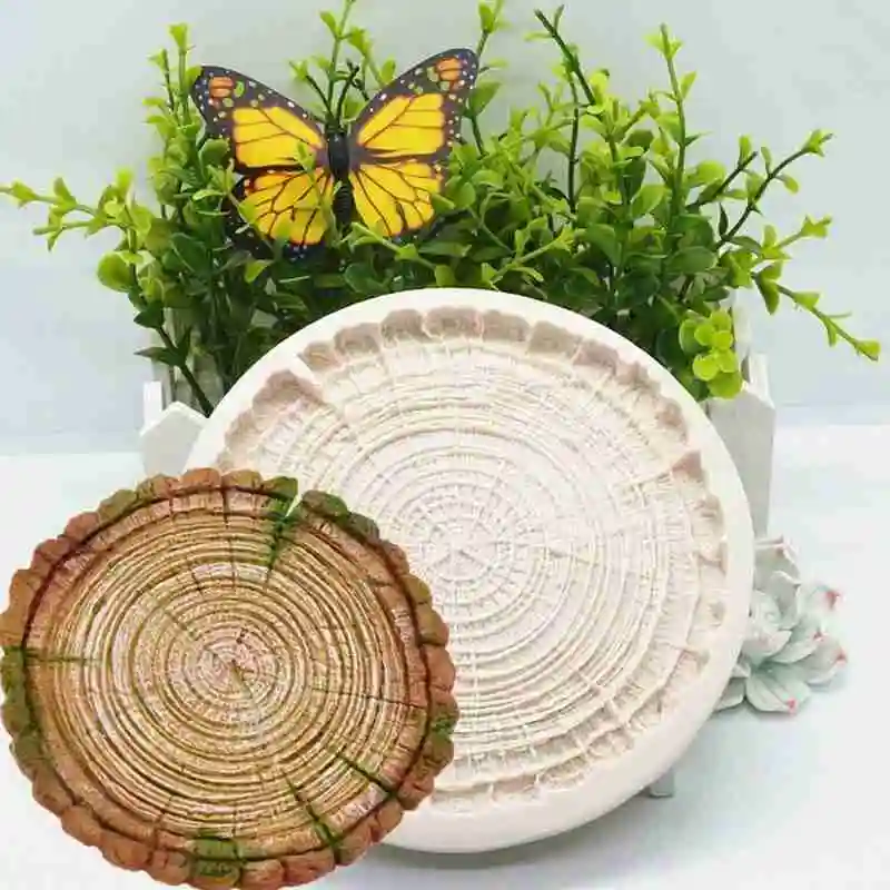 Кольца в виде дерева силиконовые формы кухонный инструмент для выпечки из смолы