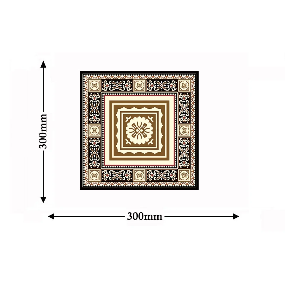 Мини персидский тканый коврик для мыши в ретро стиле с рисунком натуральный