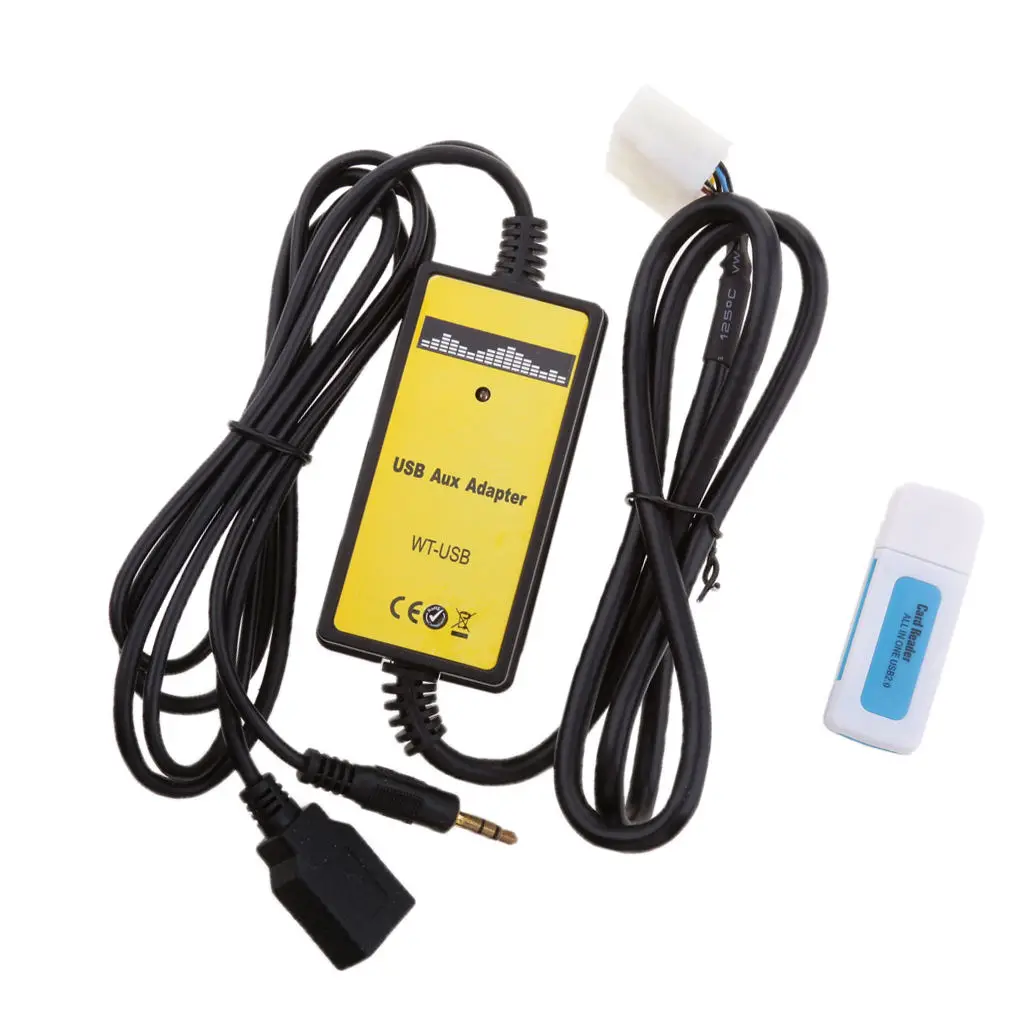 

Автомобильный USB Aux-in MP3 плеер Радио 5 + 7Pin адаптер для Toyota RAV4 Yaris
