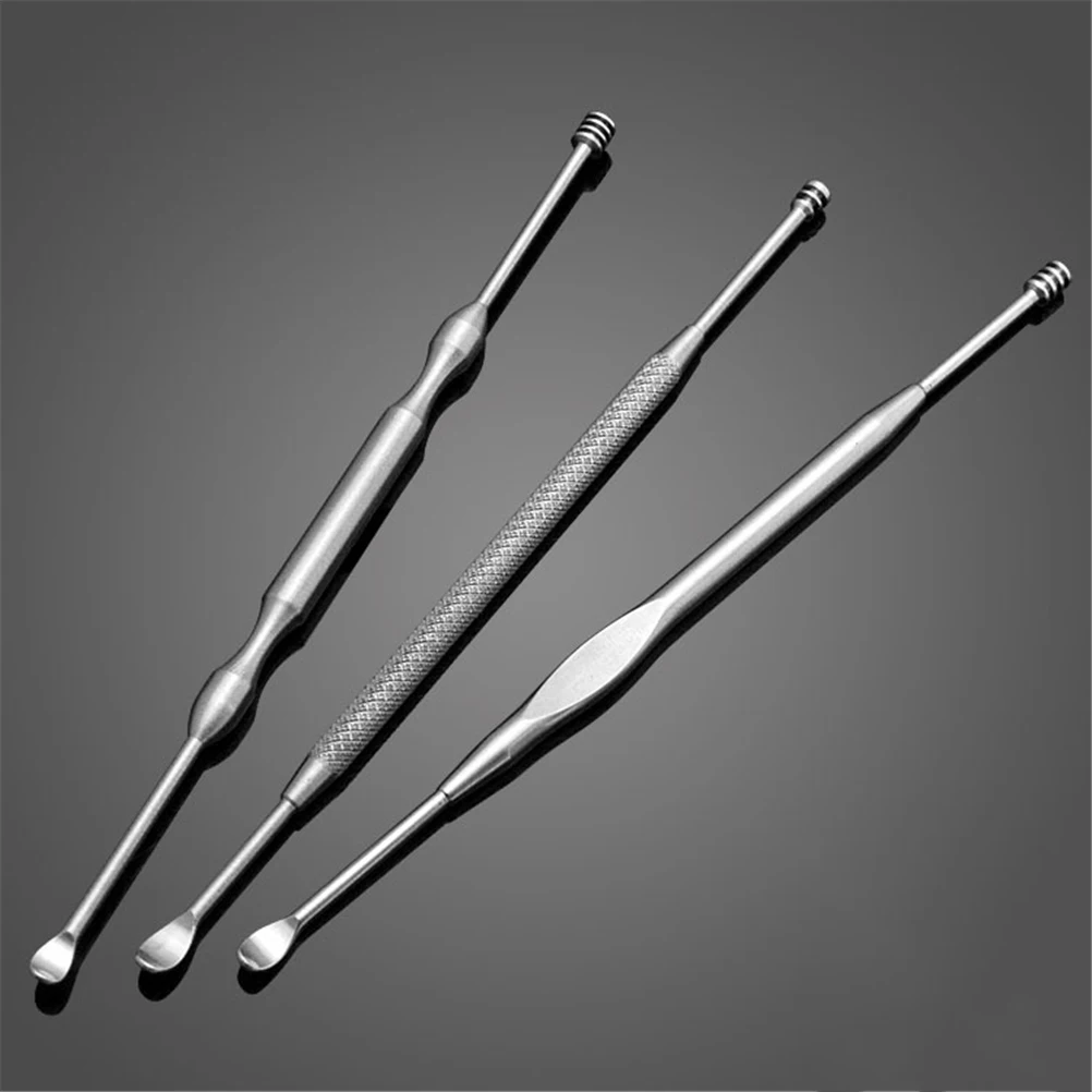 

Stainless Steel Ear Pick Wax Remover Curette Ear Scoop Spoon Earwax Clean Tool