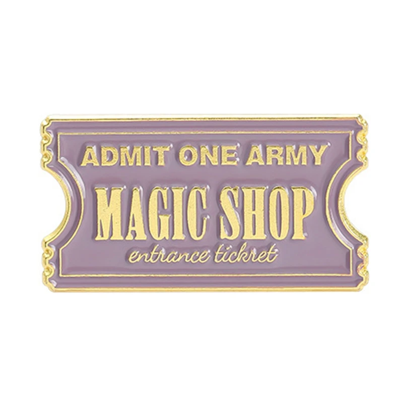 Эмалированные булавки на заказ значок лацкан брошь в виде знака о мечте сумку