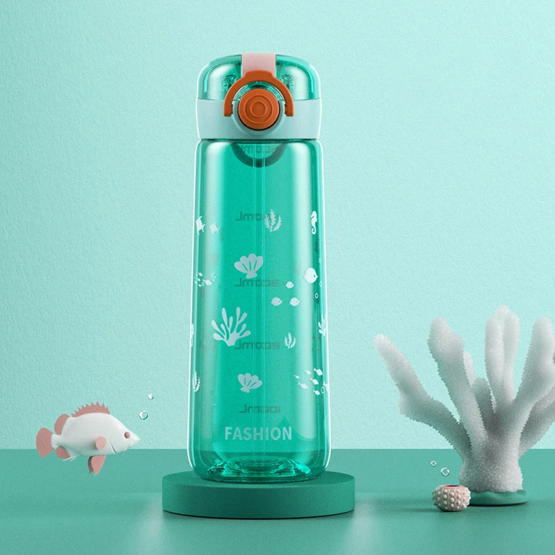 

Newly Sport Water Bottle Leak Proof Travel Mugs Portable Fitness Transparent Water Jug for Outdoor Camping