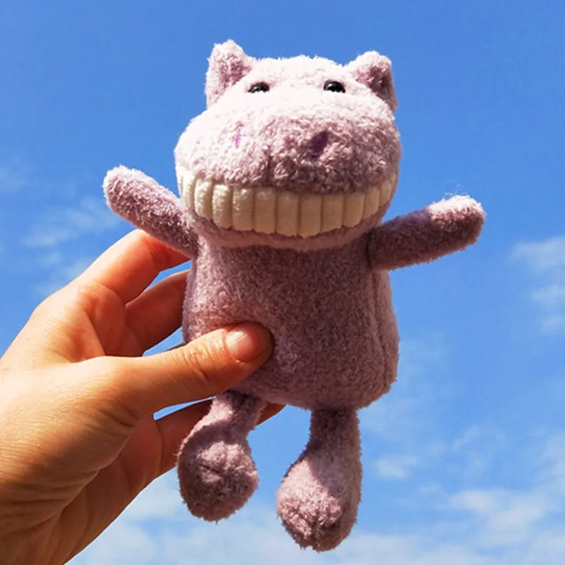 Светло-красный 15-20cm Plush Toys Soft Keychain Popular Toys Bing Bunny Friend Stuffed& Plush Animals Kawaii Keychain For Boys And Girls - Цвет: Светло-красный