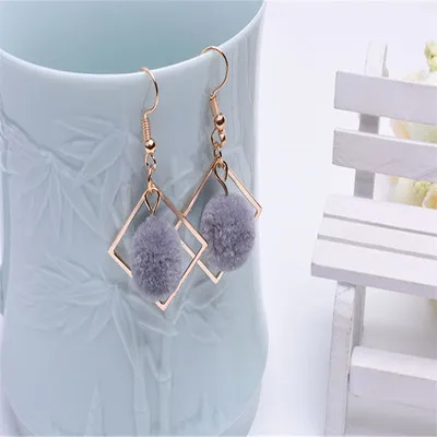 Простые серьги-капли для волос 2020 дикие красные длинные подвески серьги подарок |