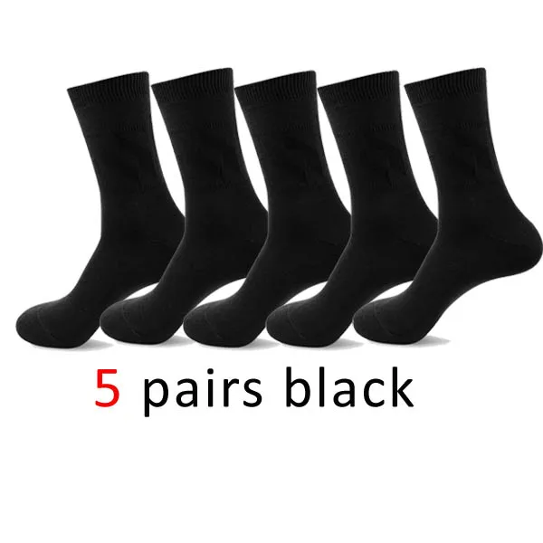 black VERIDICAL, мужские короткие носки, деловые однотонные рабочие носки, хорошее качество, 5 пар/лот, белые, meias masculino, мужские антибактериальные носки - Цвет: black