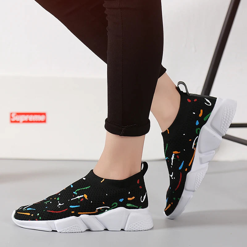 Мужские теннисные туфли Flying weaving сетчатые удобные дышащие кроссовки