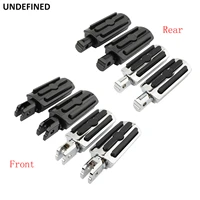 motorcycle foot pegs rider passenger footrests front rear for harley fxsb street bob softail slim fat boy low rider 2018 2020