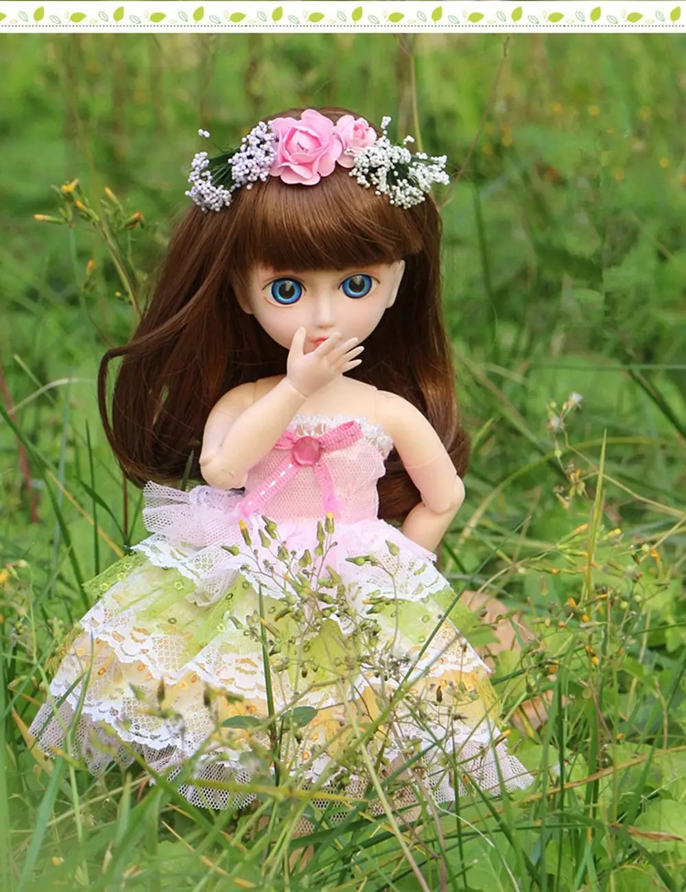 Кукла Kawaii Ye Luo 30 см детский снежный маленький леденец движение 19 шарнирных