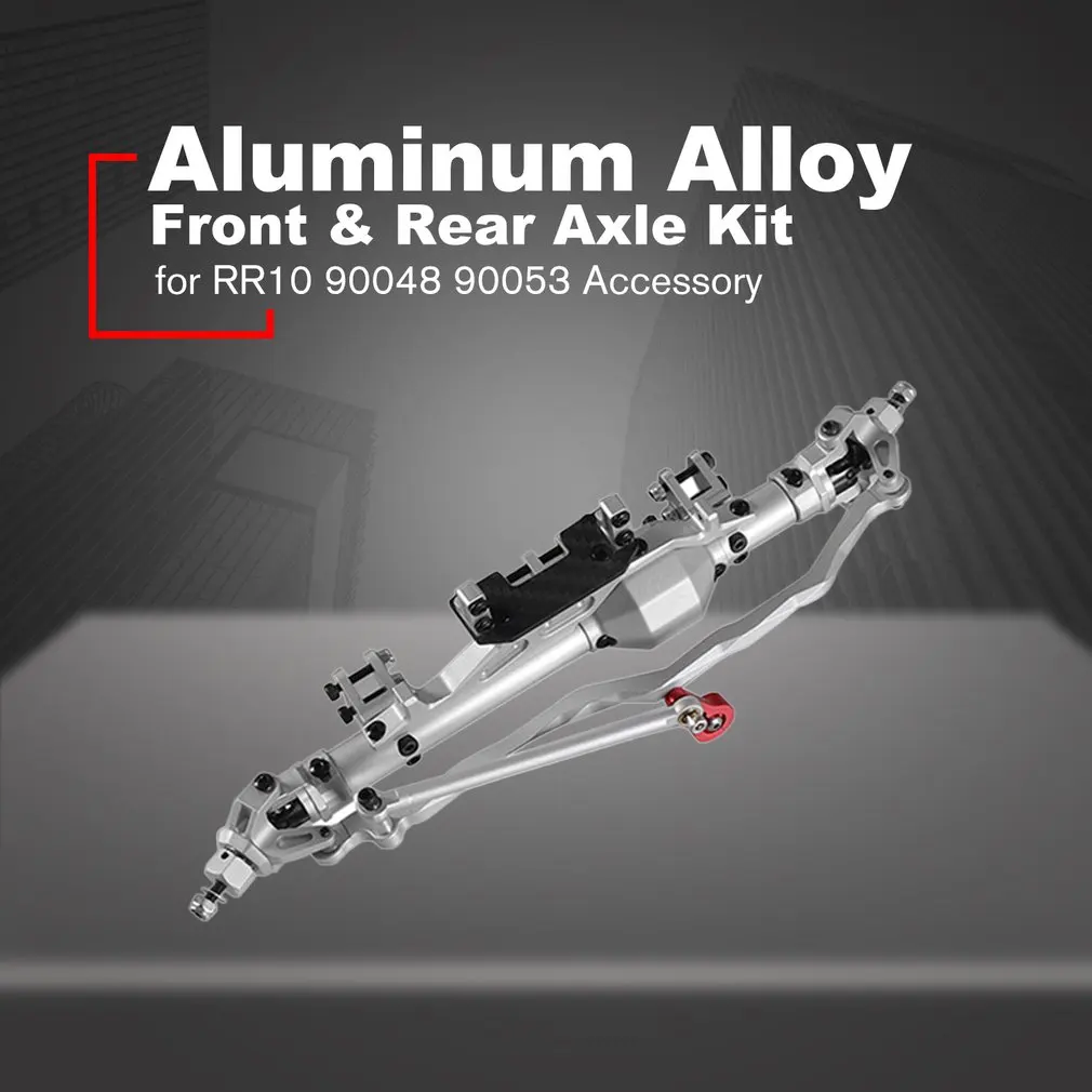 

Aluminum Alloy Front & Rear Axle Kit for 1/10 Climbing Car Axial RR10 WRAITH 90018 90045 RR10 90048 90053 Accessory