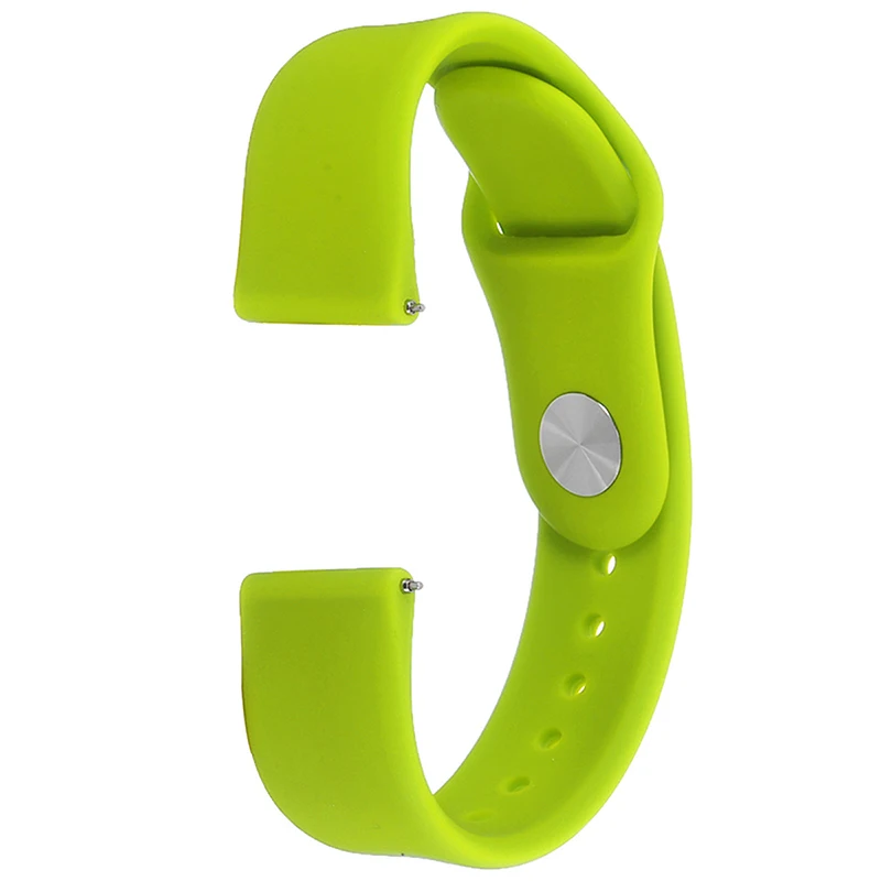 20 мм замена силиконовый ремешок для часов для samsung Шестерни S4 huawei часы 2 Xiaomi Huami Amazfit Bip A1608 Смарт ремешок для наручных часов