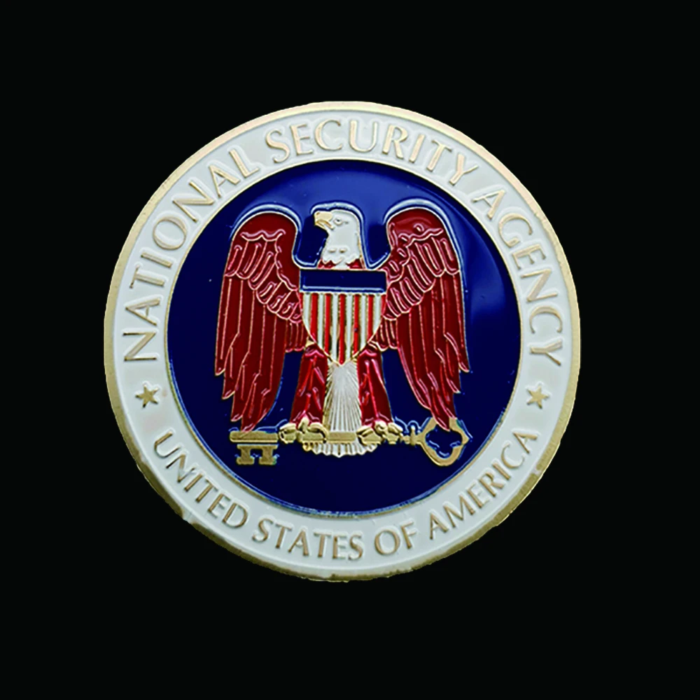 

United States National Security Agency Commemorative Gold Coins Collectibles Gifts