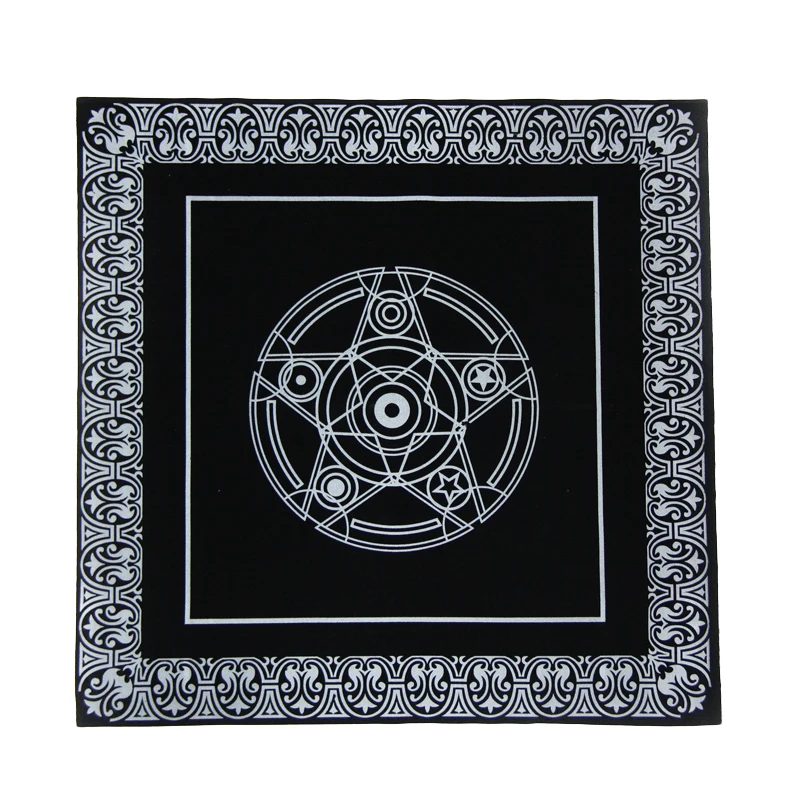 

49x49cm Tarot Tablecloth Altar Tarot Cloth Variety Styles Twelve Constellations Astrological Tarot Cloth High Quality Non-woven