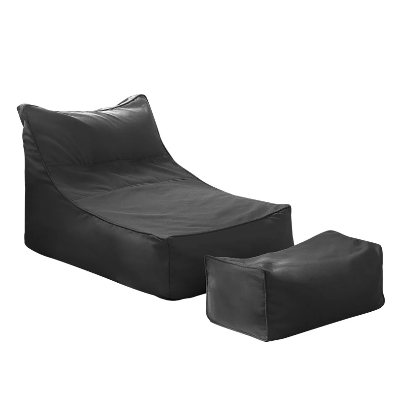 Ленивый Кресло мешок покрытия без наполнителя буфами на рукавах диван детские