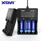 Зарядное устройство XTAR 18650, VC4S, VC2, VC4, D4, быстрое зарядное устройство с дисплеем, 1,2 в, 3,7 в, литий-ионный аккумулятор 21700, 20700, 26650, 18650, 18650, зарядное устройство