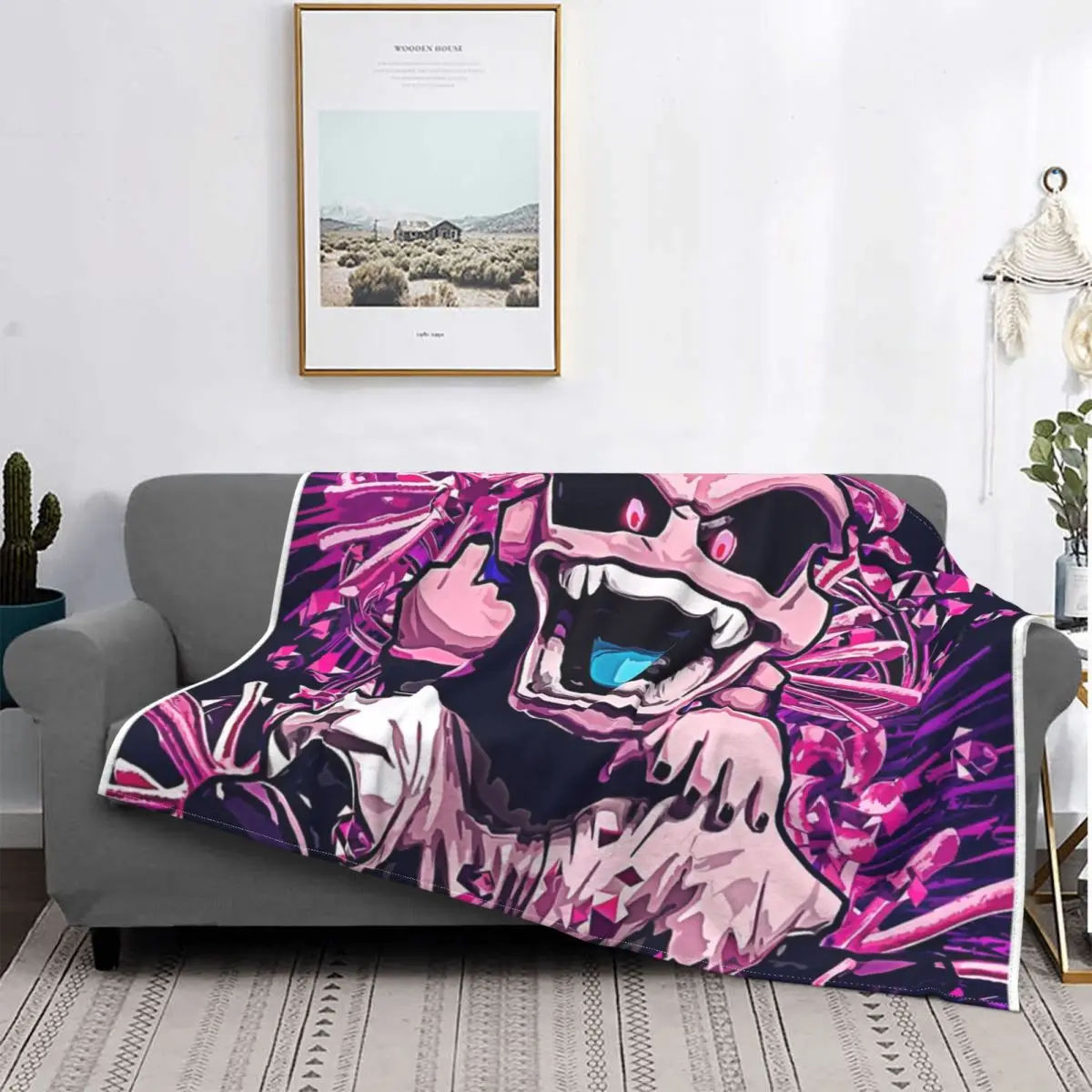 

Funny Kid Buu Dbz Blanket Bedspread Bed Plaid Bed Linen Plaid Sofa Muslin Blanket Luxury Beach Towel