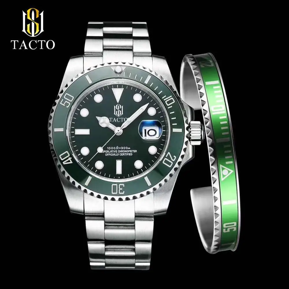 Новое высокое качество роскошные мужские часы цвета: золотистый синий Керамика