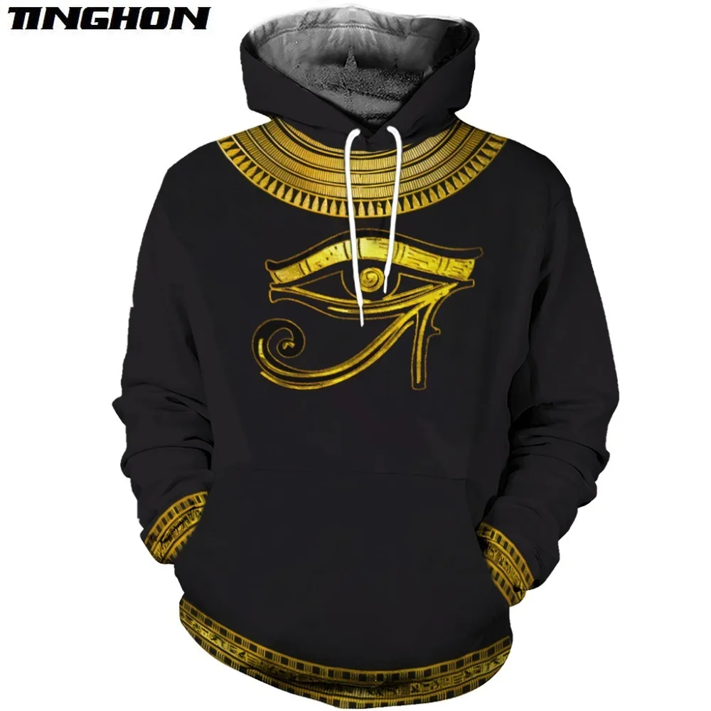 

XS-7XL модные толстовки с объемным рисунком «глаза Бога Хора», одежда, свитшот, уличная одежда в стиле Харадзюку, мужская Толстовка