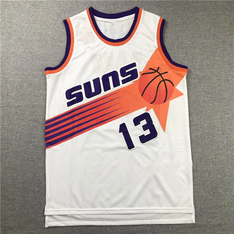 

2021 NBA Basketball Jersey Men's Phoenix Suns Steve Nash Black Hardwood Classics Throwback Jersey